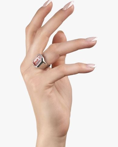  FURLA - Nhẫn nữ đính đá nhân tạo sang trọng 