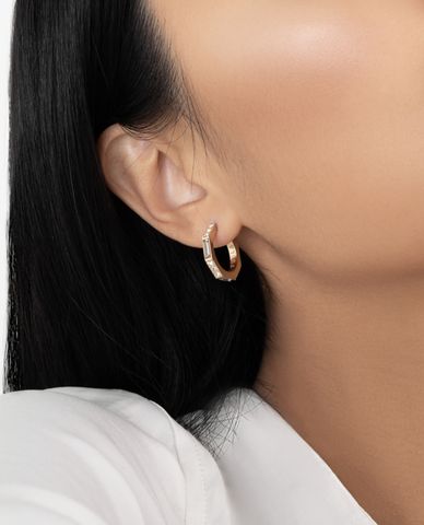  FURLA - Khuyên tai nữ đính đá sang trọng 