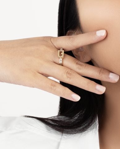  FURLA - Nhẫn nữ đính đá sang trọng 52mm 