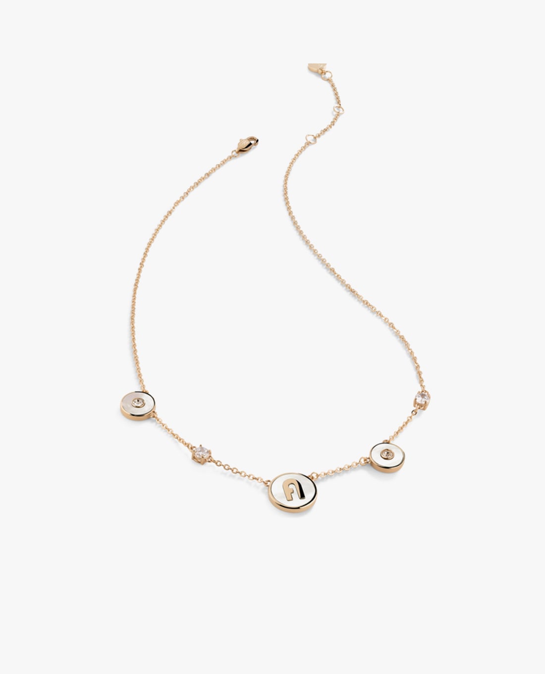 FURLA - Vòng cổ nữ chuỗi xích phối mặt thời trang