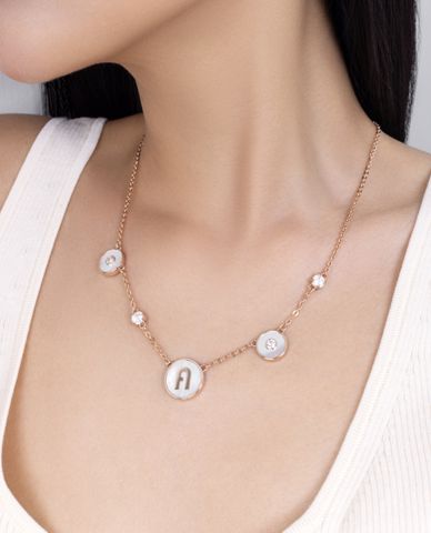  FURLA - Vòng cổ nữ chuỗi xích phối mặt thời trang 