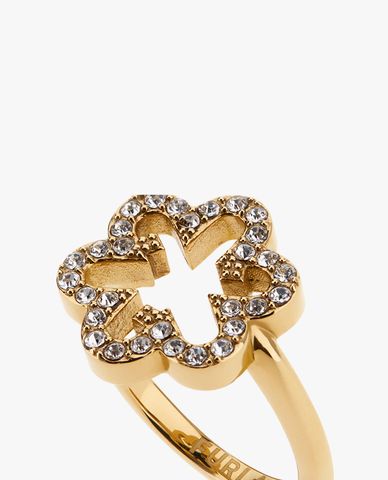  FURLA - Nhẫn nữ đính đá phối mặt hoa 54mm 