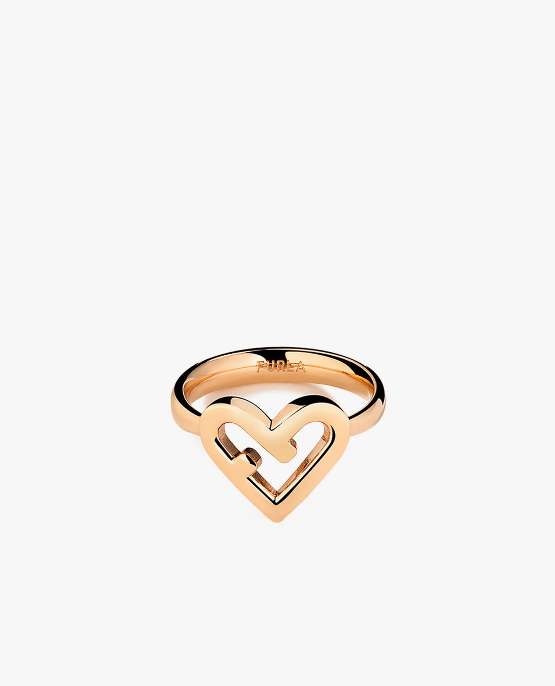 FURLA - Nhẫn nữ mặt trái tim sang trọng