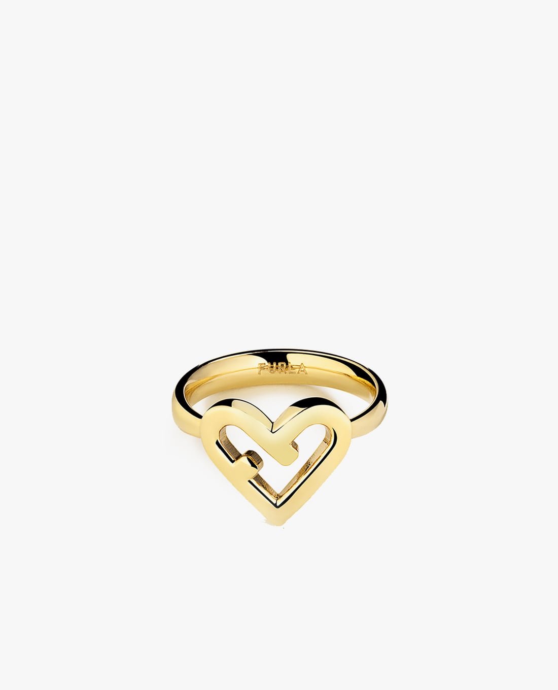 FURLA - Nhẫn nữ mặt trái tim sang trọng