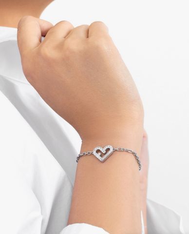  FURLA - Vòng đeo tay nữ mặt trái tim 