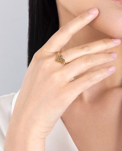  FURLA - Nhẫn nữ mặt trái tim 52mm 