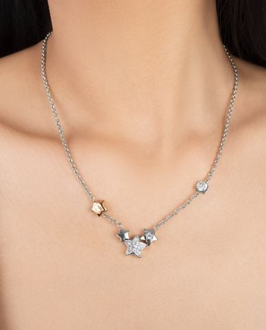  FURLA - Vòng cổ nữ mặt ngôi sao đính đá 