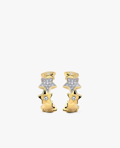  FURLA - Khuyên tai nữ khoen vòng đính đá sang trọng 