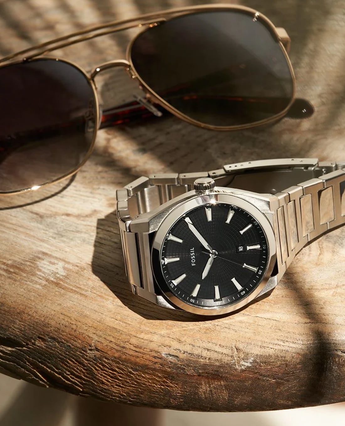 FOSSIL - Đồng hồ nam Everett 42mm