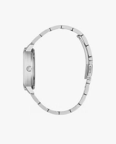  GUESS - Đồng hồ nữ Quattro Clear Skeleton 36mm 