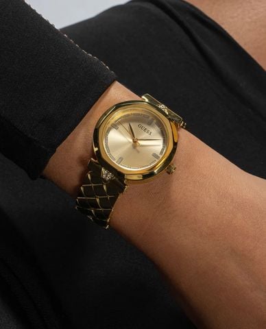  GUESS - Đồng hồ nữ Quilted 34mm 