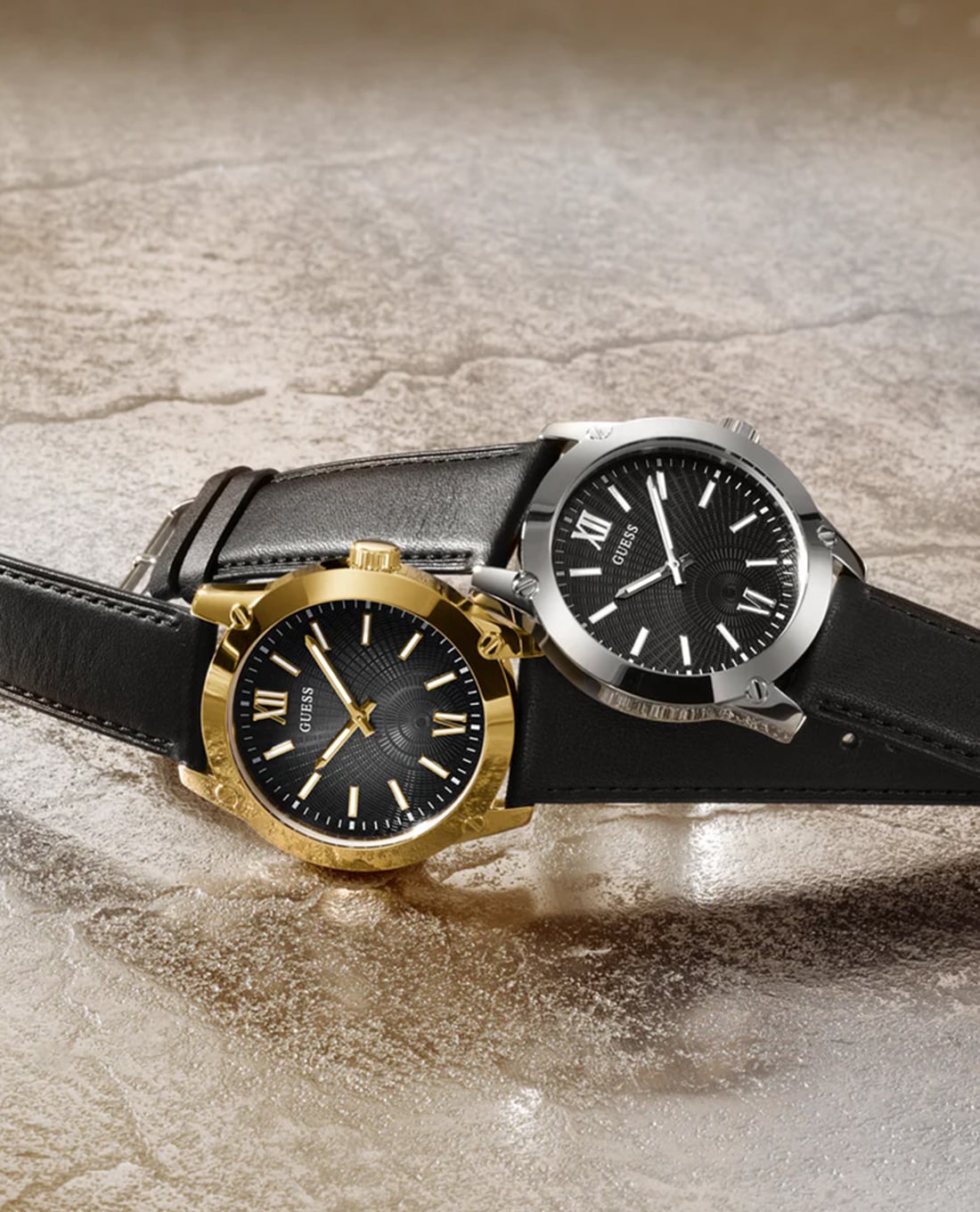 GUESS - Đồng hồ nam Crescent 44mm