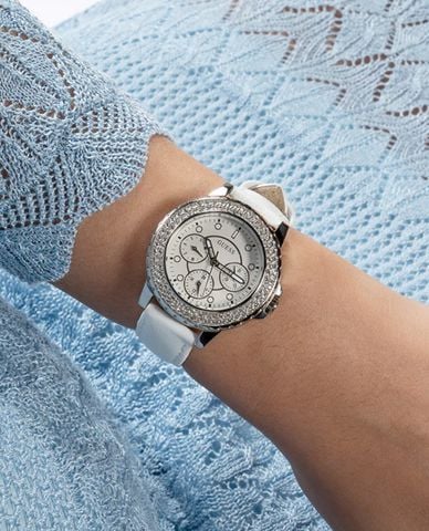  GUESS - Đồng hồ nữ Crown Jewel 36mm 