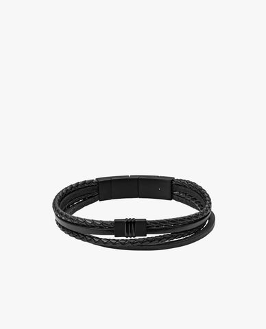  FOSSIL - Vòng đeo tay nam phối khóa nam châm 