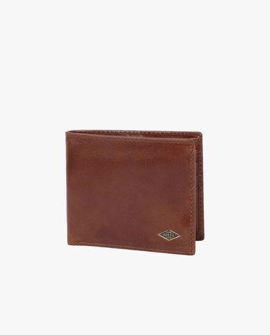  FOSSIL - Ví nam dáng ngắn gập đôi Ryan 