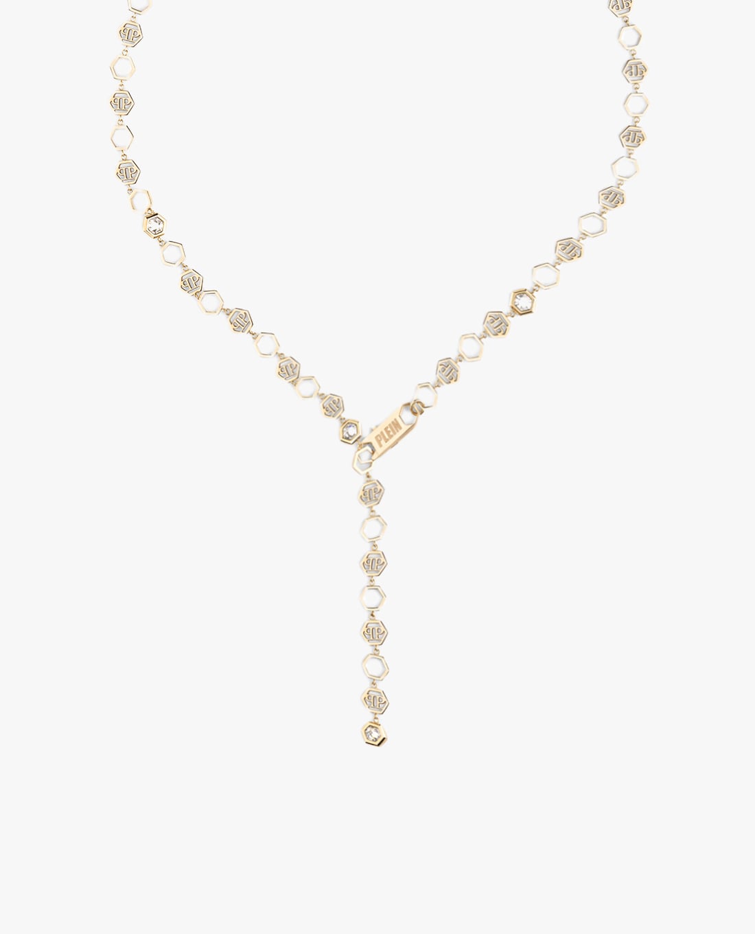 PHILIPP PLEIN - Vòng cổ nữ phối mặt thả dài đính đá sang trọng