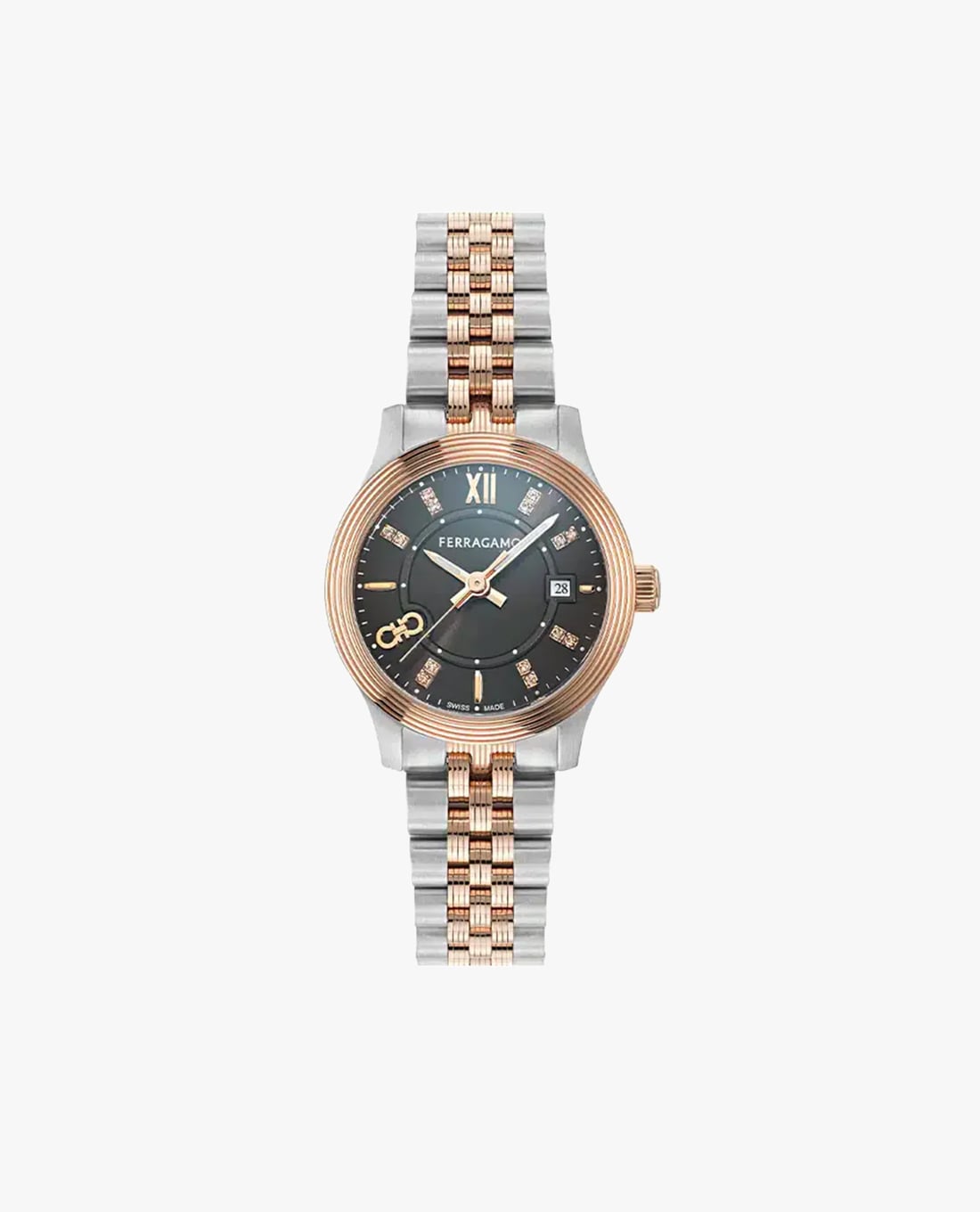FERRAGAMO - Đồng hồ nữ Duo 28mm