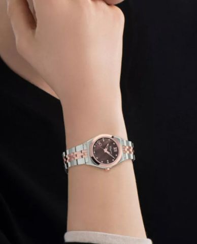  FERRAGAMO - Đồng hồ nữ Vega Two Tone Diamond 28mm 