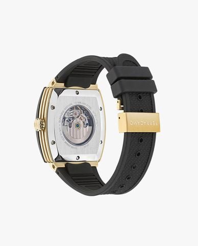  FERRAGAMO - Đồng hồ nam F80 Tonneau Skeleton 42mm 