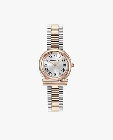  FERRAGAMO - Đồng hồ nữ Gancini Twisted 28mm 