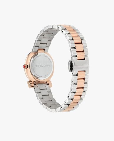  FERRAGAMO - Đồng hồ nữ Gancini Twisted 28mm 