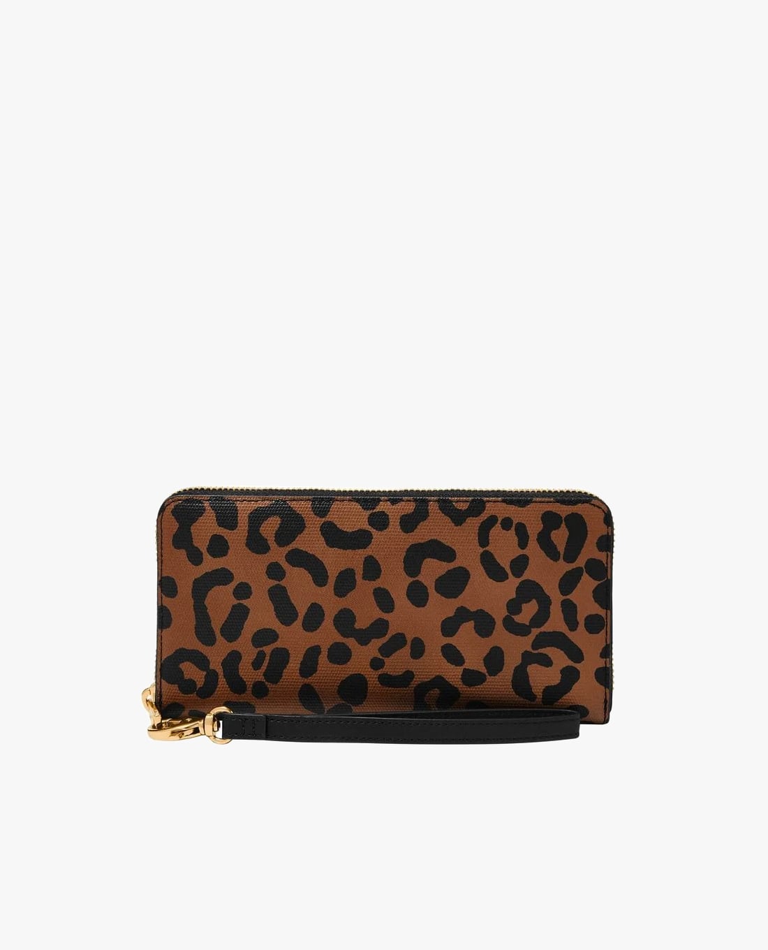 FOSSIL - Ví nữ dáng dài phối zip Logan