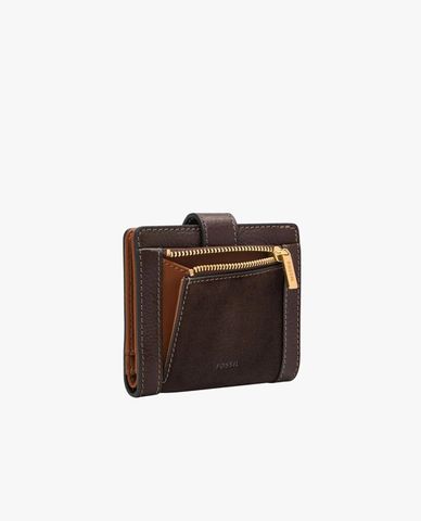  FOSSIL - Ví nữ dáng ngắn gập đôi Harwell 