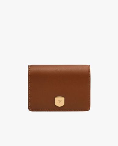  FOSSIL - Ví nữ dáng ngắn phối nắp gập Lennox 