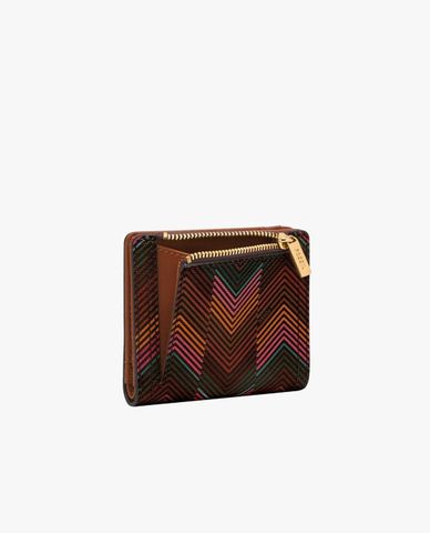  FOSSIL - Ví nữ dáng ngắn gập đôi Logan 
