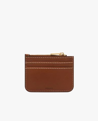  FOSSIL - Ví đựng thẻ nữ phom chữ nhật Lennox 