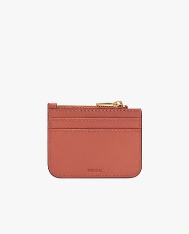  FOSSIL - Ví đựng thẻ nữ phom chữ nhật Lennox 