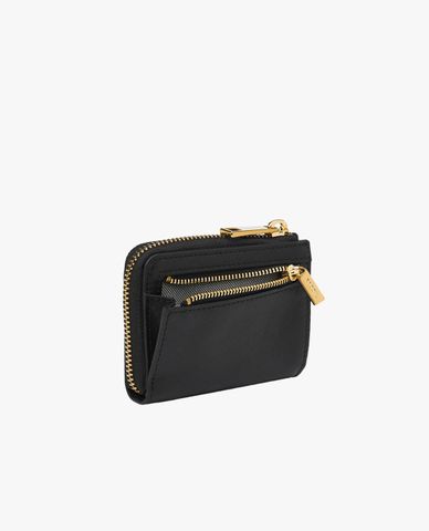  FOSSIL - Ví nữ dáng ngắn phối zip Liza 