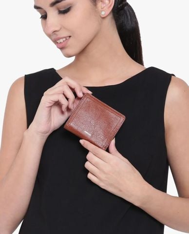  FOSSIL - Ví nữ dáng ngắn gập đôi Logan 