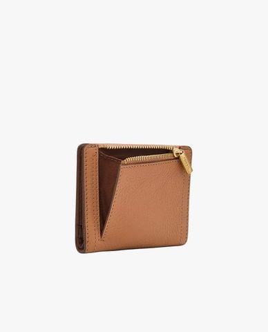  FOSSIL - Ví nữ dáng ngắn gập đôi Logan 