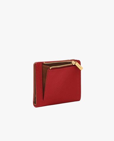  FOSSIL - Ví nữ dáng ngắn gập đôi Logan 