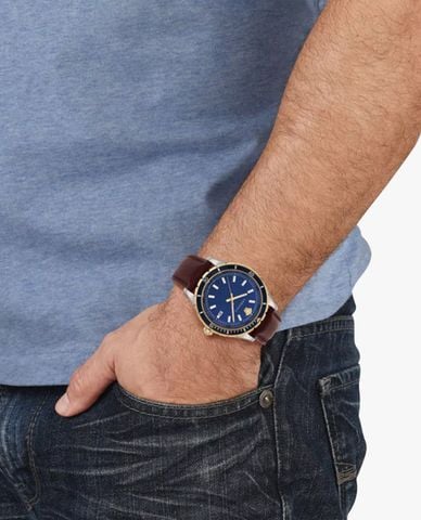  VERSACE - Đồng hồ nam Hellenyium 42mm 