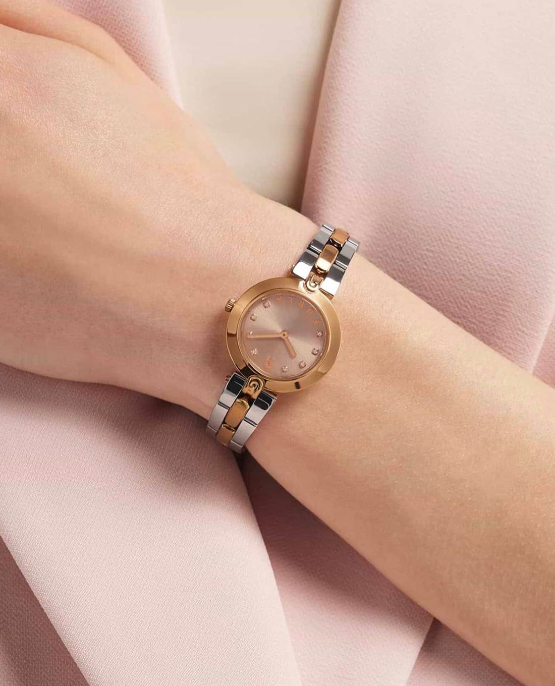 FURLA - Đồng hồ nữ Logo Links 28mm