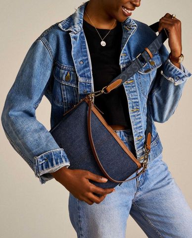  FOSSIL - Túi đeo chéo nữ phom hình thang Jolie 