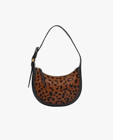  FOSSIL - Túi đeo vai nữ phom bán nguyệt Harwell 