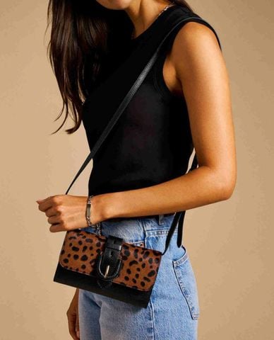  FOSSIL - Túi đeo chéo nữ phom chữ nhật Harwell 