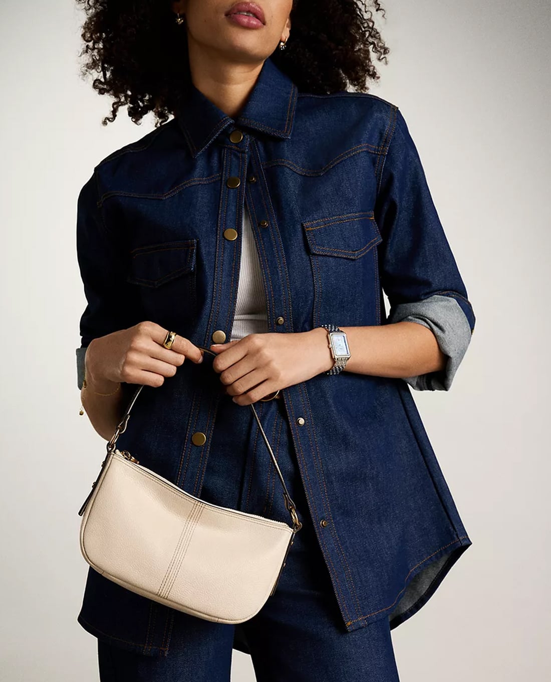 FOSSIL - Túi đeo vai nữ phom chữ nhật Jolie