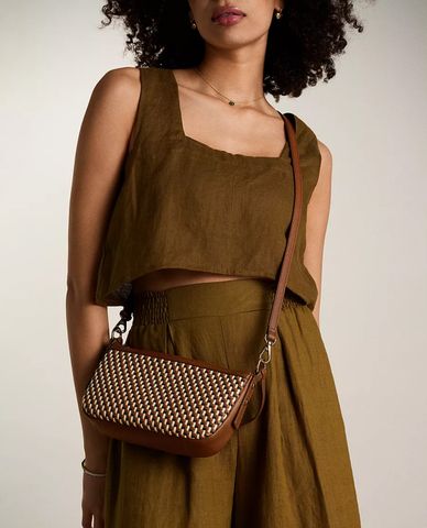  FOSSIL - Túi đeo vai nữ phom chữ nhật Jolie 