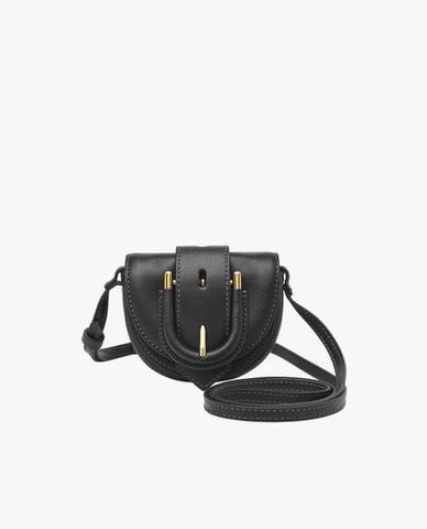  FOSSIL - Túi đeo chéo nữ phom mini phối nắp gập cá tính Harwell 