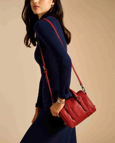  FOSSIL - Túi đeo chéo nữ phom chữ nhật Carlie 