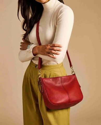  FOSSIL - Túi đeo chéo nữ phom chữ nhật Jolie 