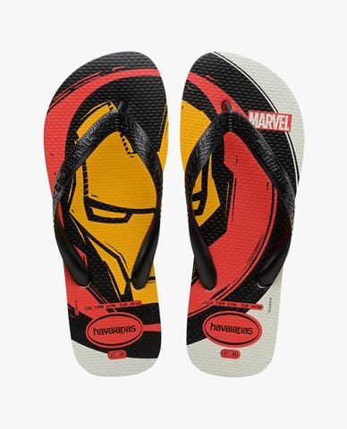  HAVAIANAS - Dép kẹp unisex Top Marvel Logomania 