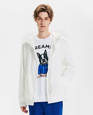  TRENDIANO - Áo khoác nam cardigan tay dài phối nón 