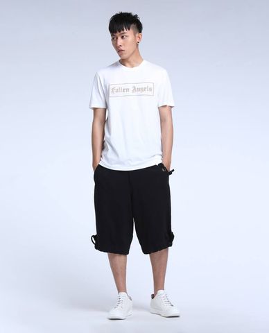  TRENDIANO - Áo thun nam cổ tròn tay ngắn in chữ "Falllen Angels" 