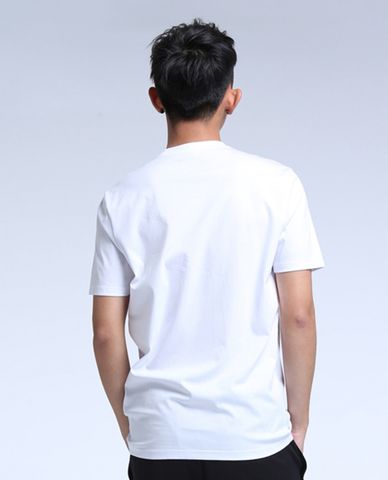  TRENDIANO - Áo thun nam cổ tròn tay ngắn thêu chữ "I Fell Proud" 