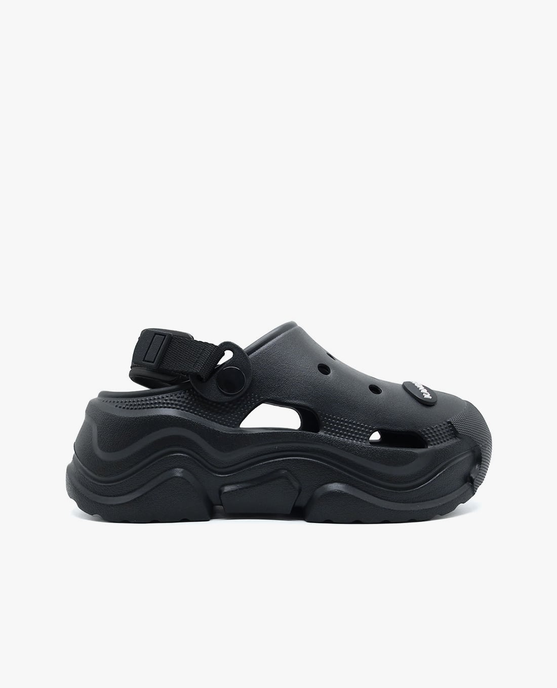 KANGOL - Giày clog unisex mũi tròn